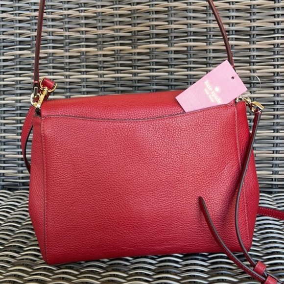 Kate Spade Leila Medium Flap Leather Shoulder Bag - Picture 6 of 16